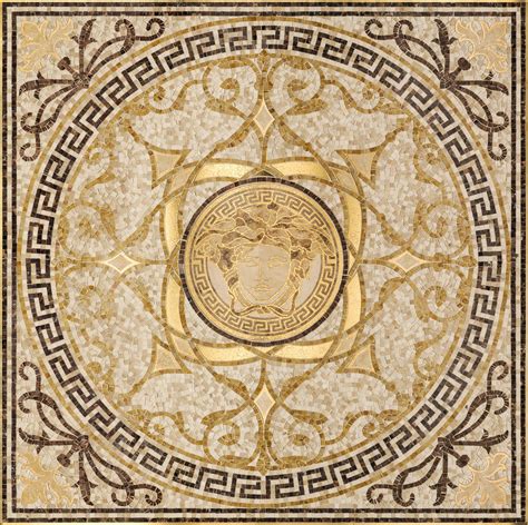 versace pattern tile design|Versace tile collection.